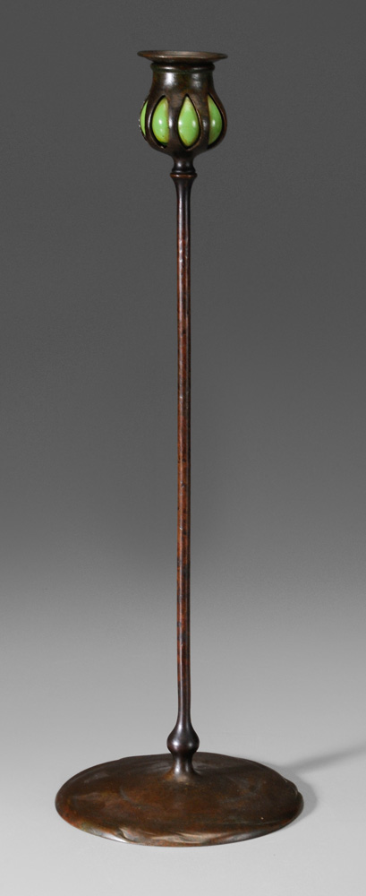 Tiffany & Co. Bronze Candl