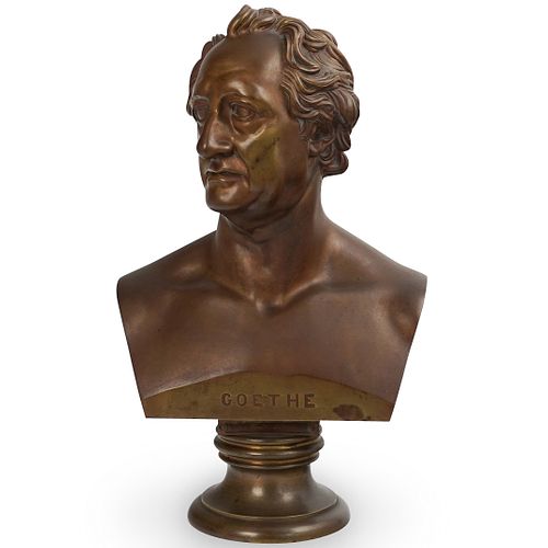TIFFANY CO. BRONZE GOETHE
