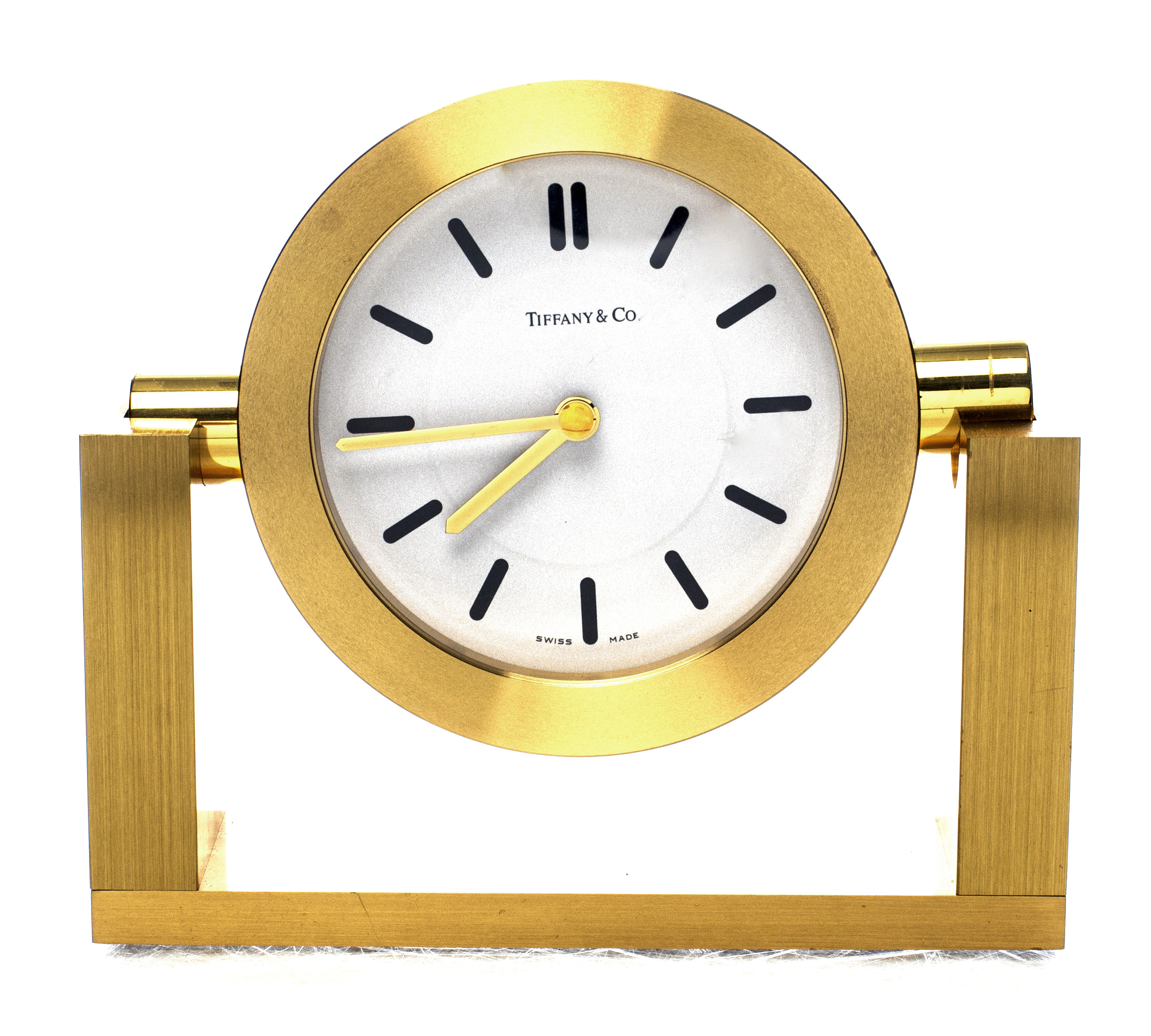 TIFFANY & CO. BRUSHED BRASS DESK