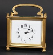 TIFFANY & CO. CARRIAGE CLOCKAn