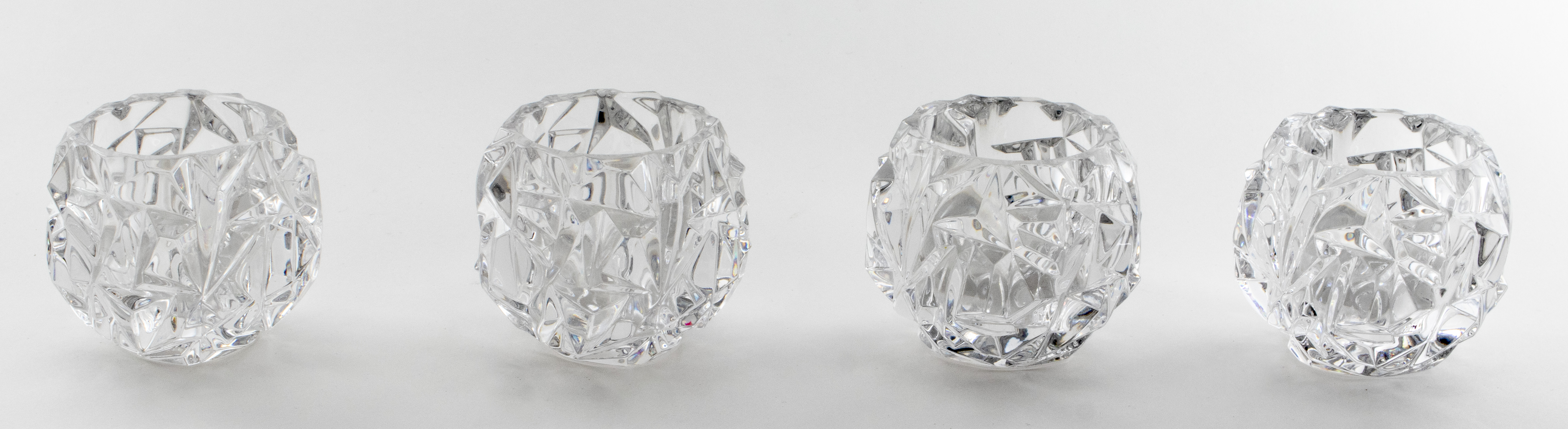 TIFFANY & CO CLEAR GLASS VOTIVE