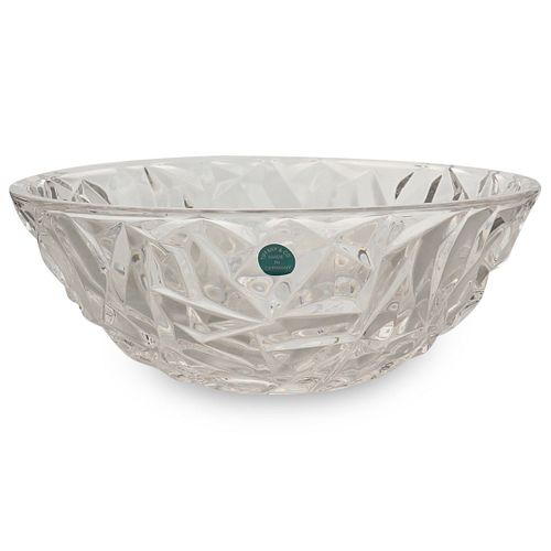 TIFFANY & CO. CRYSTAL GLASS VASE