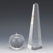 TIFFANY & CO. CRYSTAL OBELISK