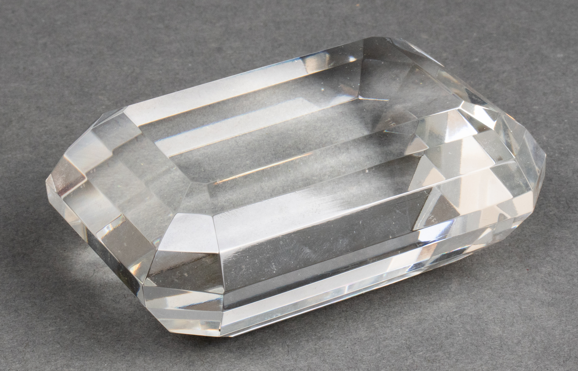 TIFFANY & CO. EMERALD CUT CRYSTAL