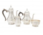 TIFFANY & CO. FOUR-PIECE COFFE