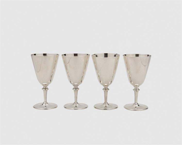 TIFFANY & CO. FOUR SILVER