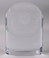 TIFFANY & CO. GLASS NFL ALUMNI
