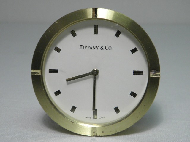 Tiffany & Co gold tone travel