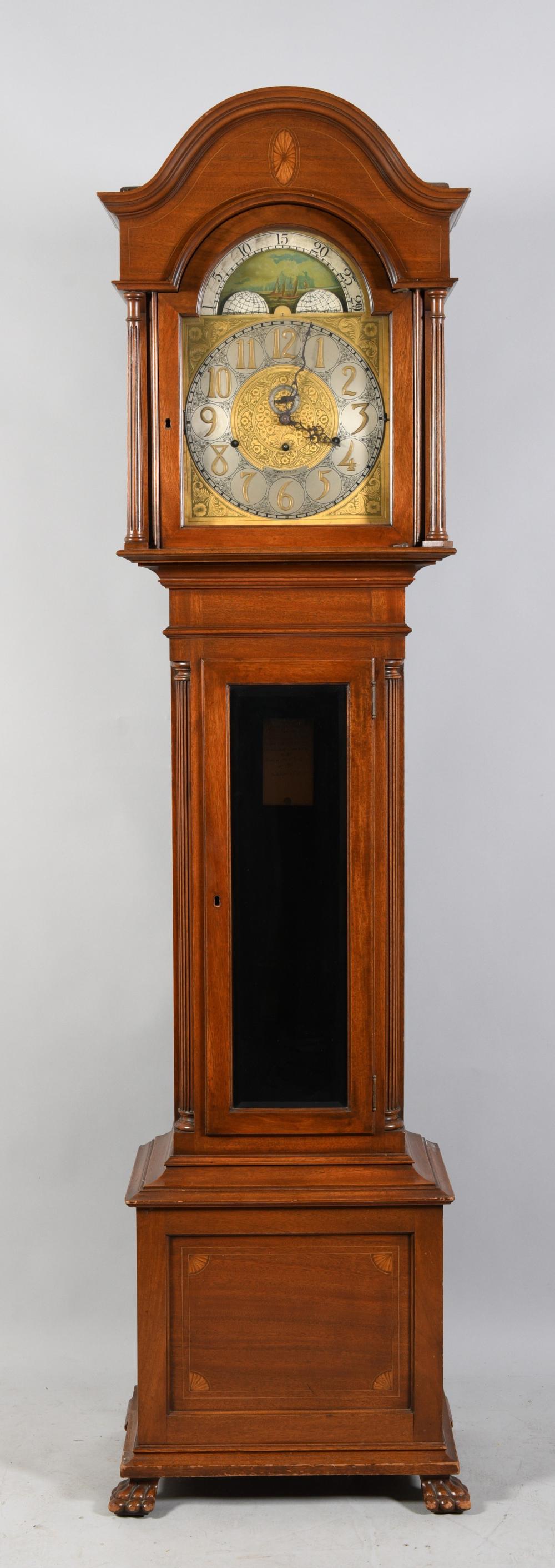TIFFANY & CO. GRANDFATHER CLOCK,