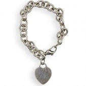 TIFFANY & CO. HEART CHAIN BRAC