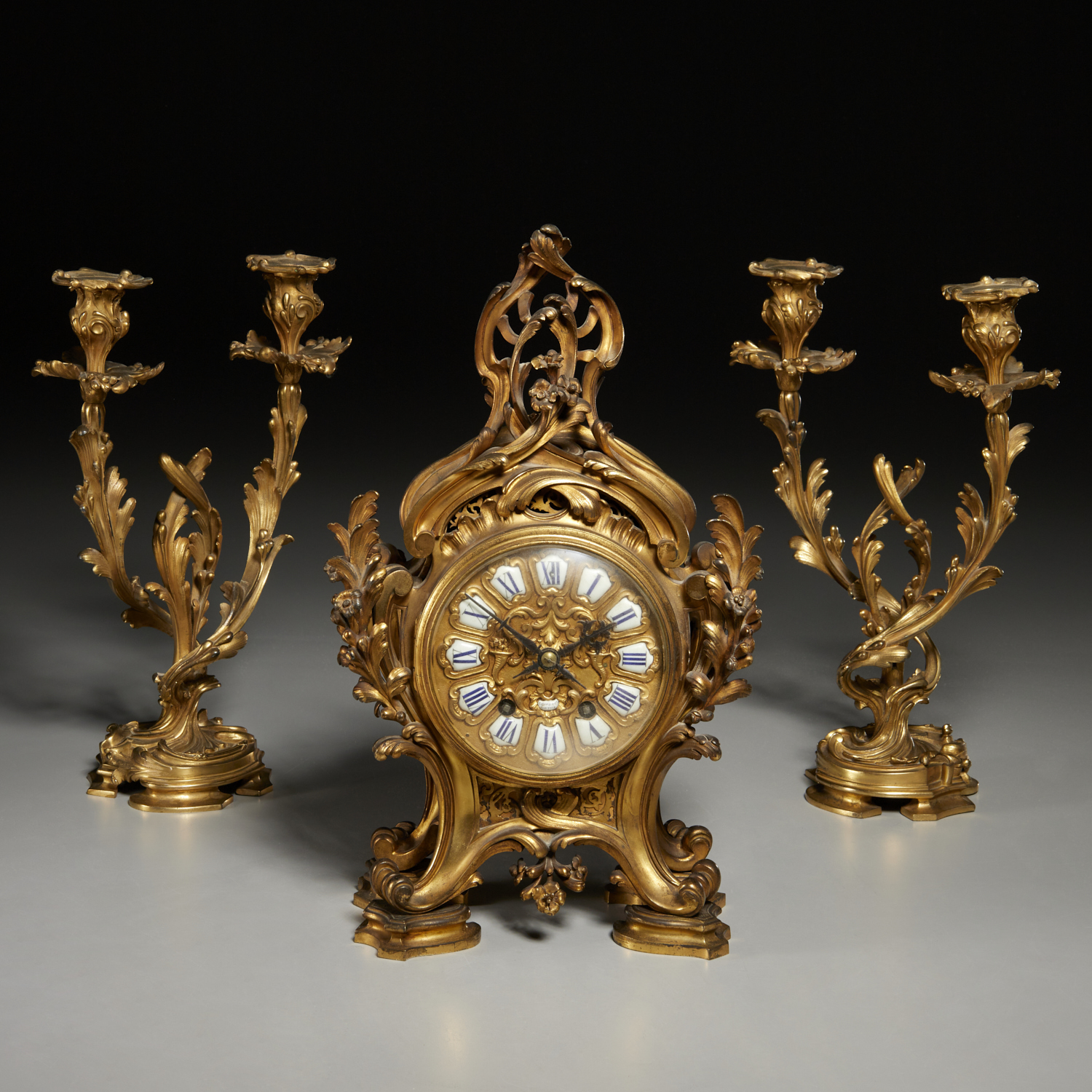 TIFFANY & CO, LOUIS XVI STYLE CLOCK