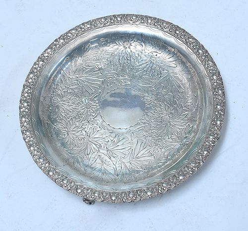 TIFFANY & CO MAKERS STERLING FOOTED
