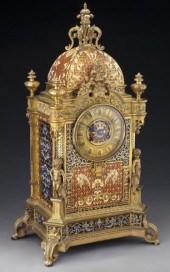 Tiffany & Co. mantle clock wit