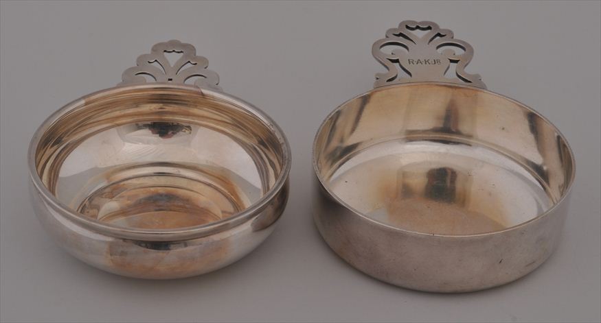 TIFFANY & CO. MONOGRAMMED SILVER