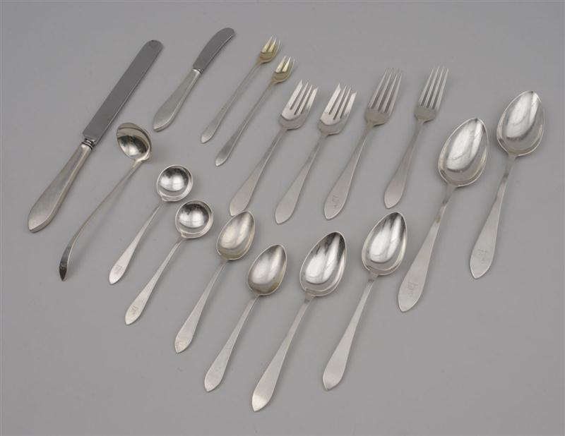 TIFFANY & CO. PART CRESTED SILVER