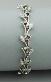 TIFFANY & CO. PLATINUM AND DIA