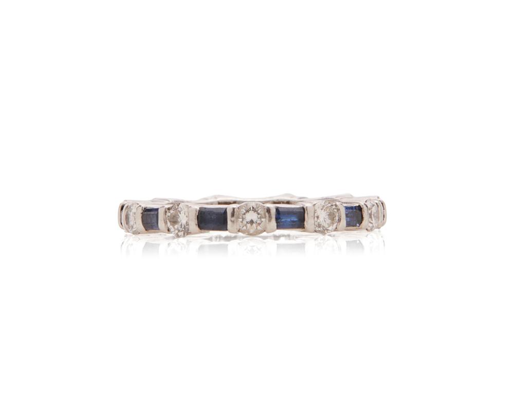 TIFFANY & CO. PLATINUM, SAPPHIRE,