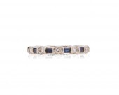 TIFFANY & CO. PLATINUM, SAPPHI