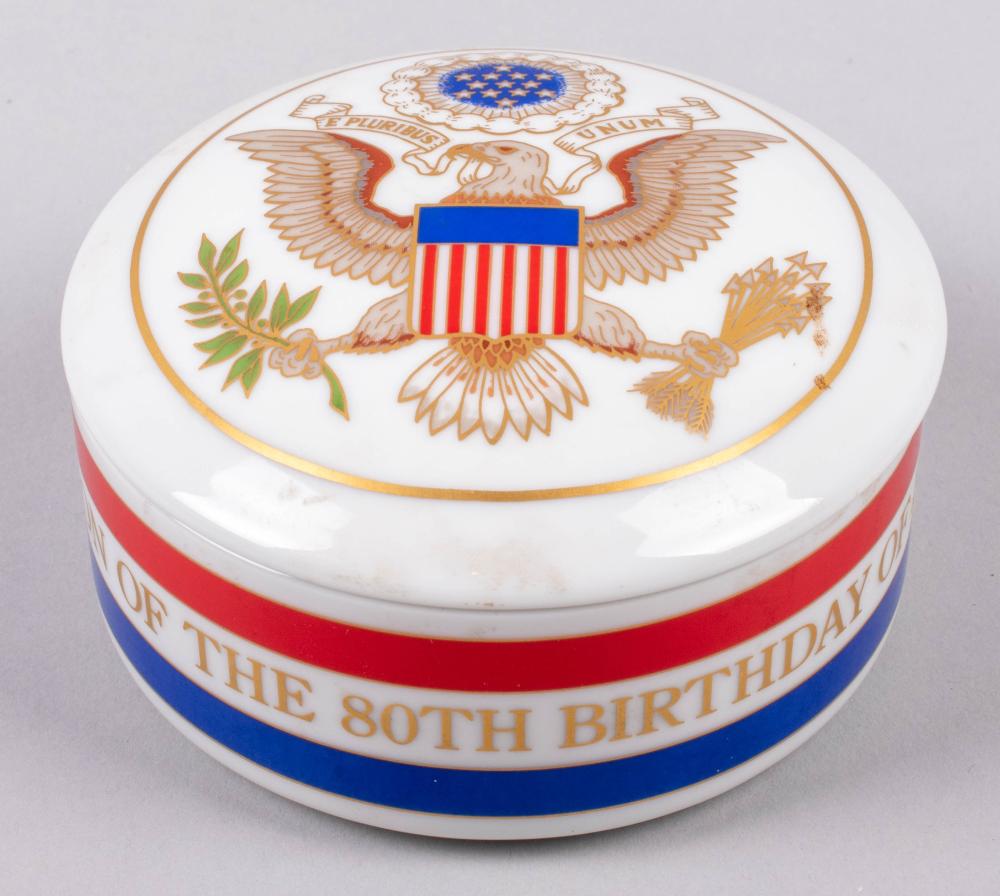 TIFFANY & CO. PORCELAIN DISH TO