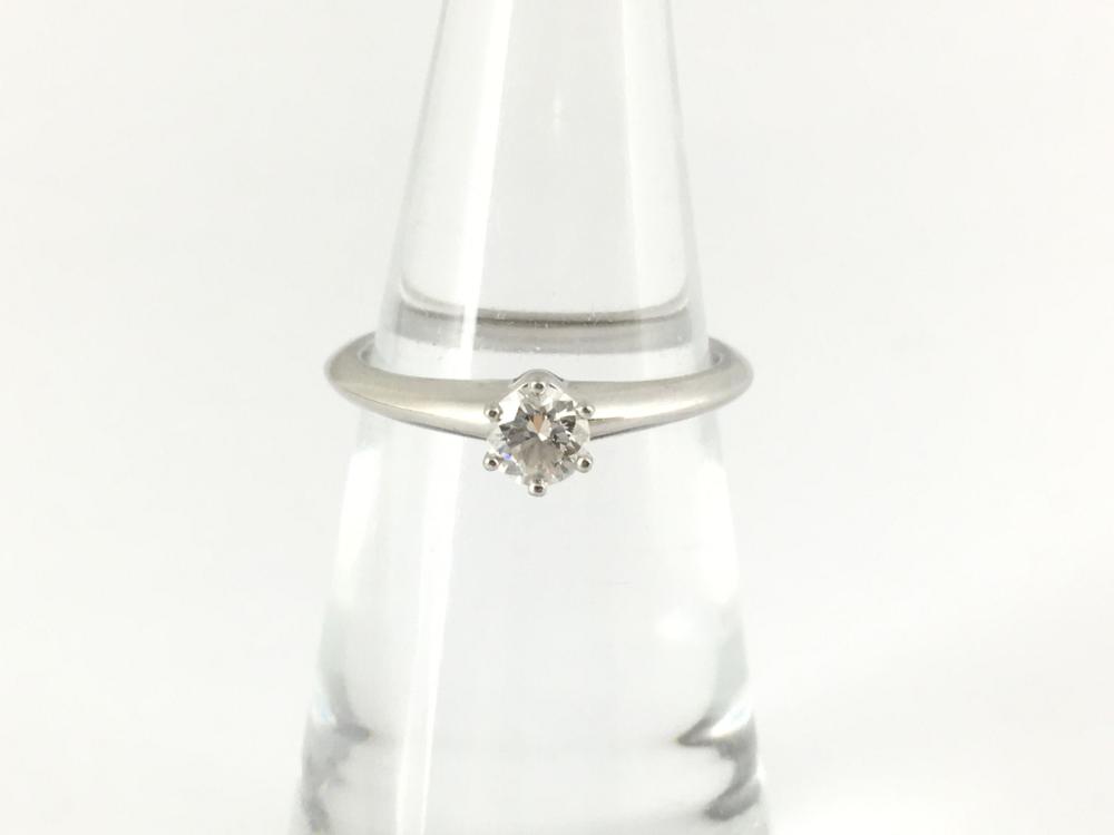 TIFFANY & CO. PT950 SOLITAIRE