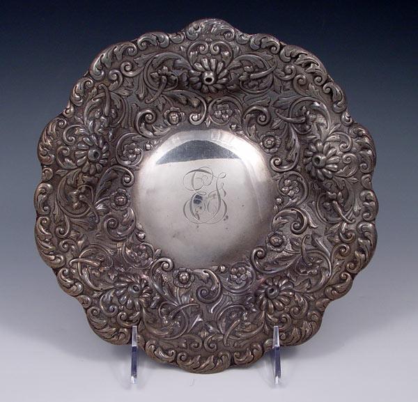 TIFFANY & CO REPOUSSE FLORAL