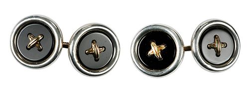 TIFFANY & CO. SILVER & 18KT.