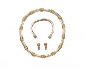 TIFFANY & CO. SILVER AND 18K G