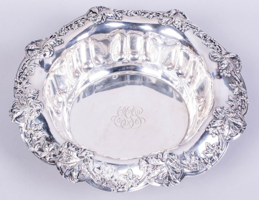 TIFFANY & CO. SILVER FRUIT BOWL,