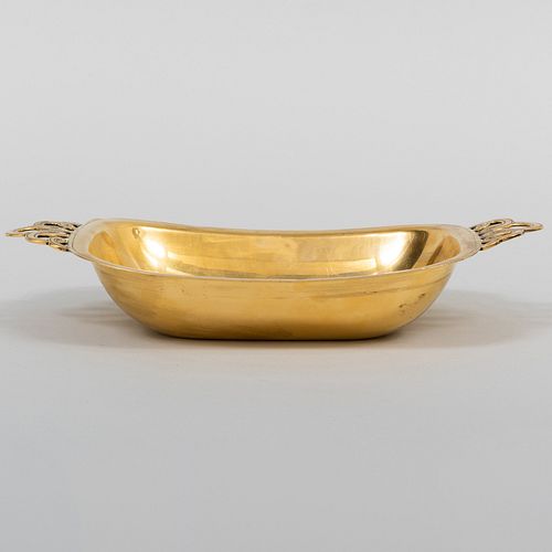TIFFANY & CO. SILVER-GILT ENTREE
