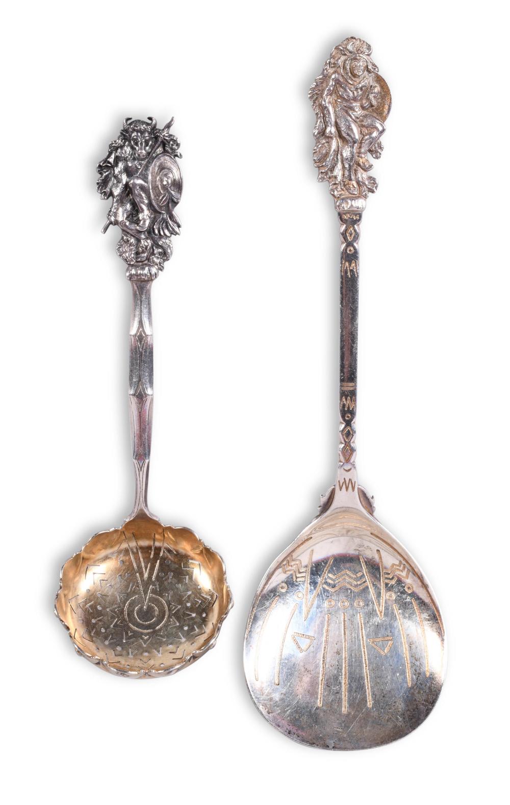 TIFFANY & CO. SILVER 'INDIAN' SUGAR