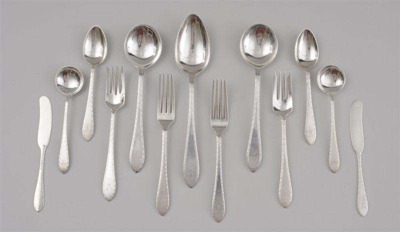 TIFFANY & CO. SILVER MONOGRAMMED