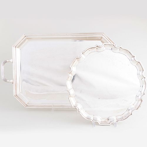 TIFFANY & CO. SILVER SALVER AND