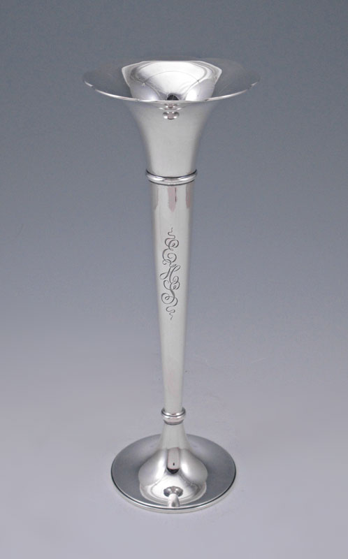 TIFFANY & CO. STERLING BUD VASE: