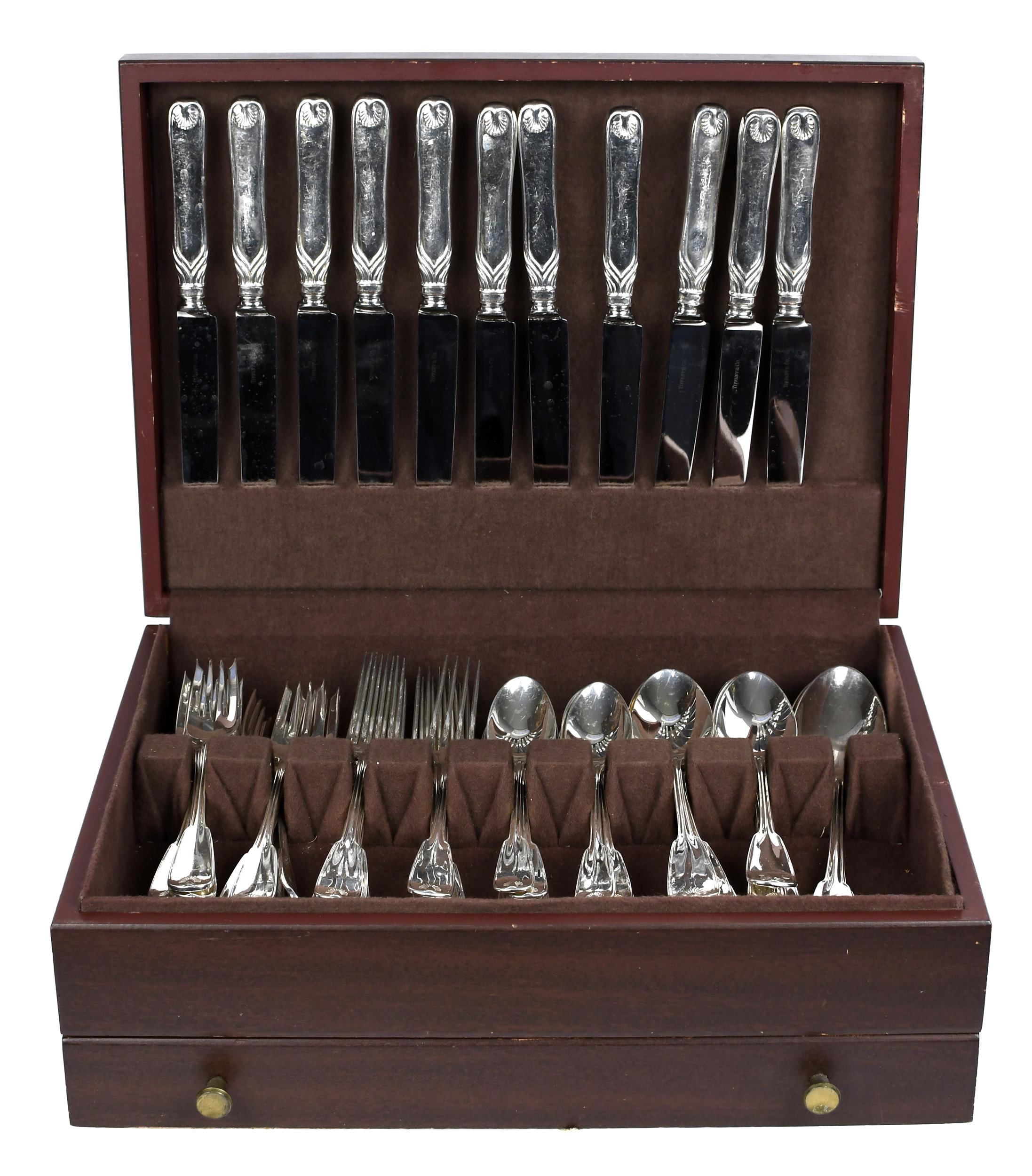 TIFFANY & CO. STERLING FLATWARE,
