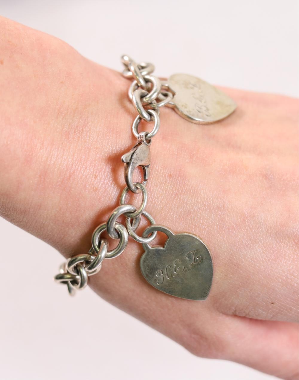 TIFFANY & CO STERLING HEART CHARM