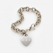 TIFFANY & CO. STERLING HEART T