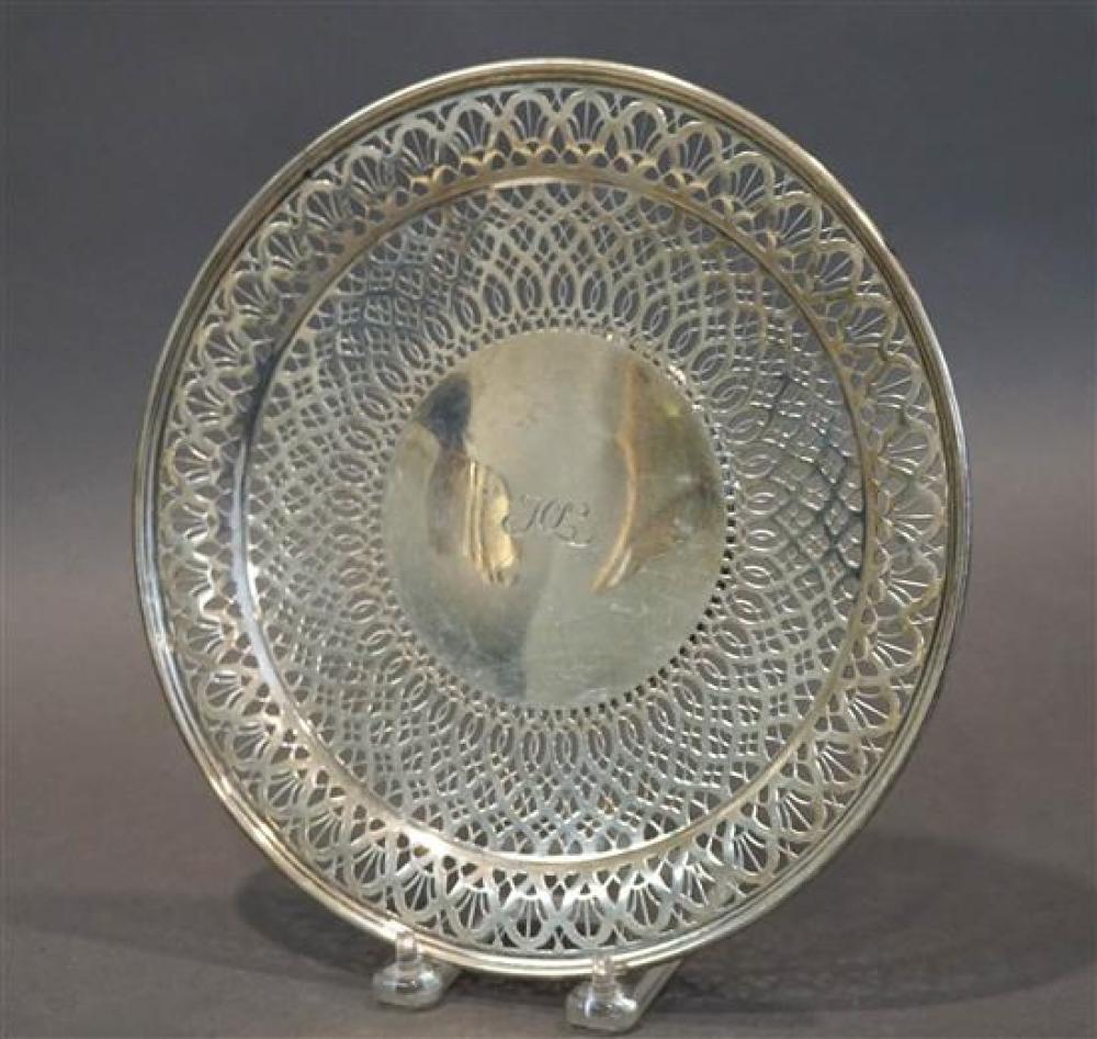 TIFFANY & CO. STERLING PIERCED CAKE