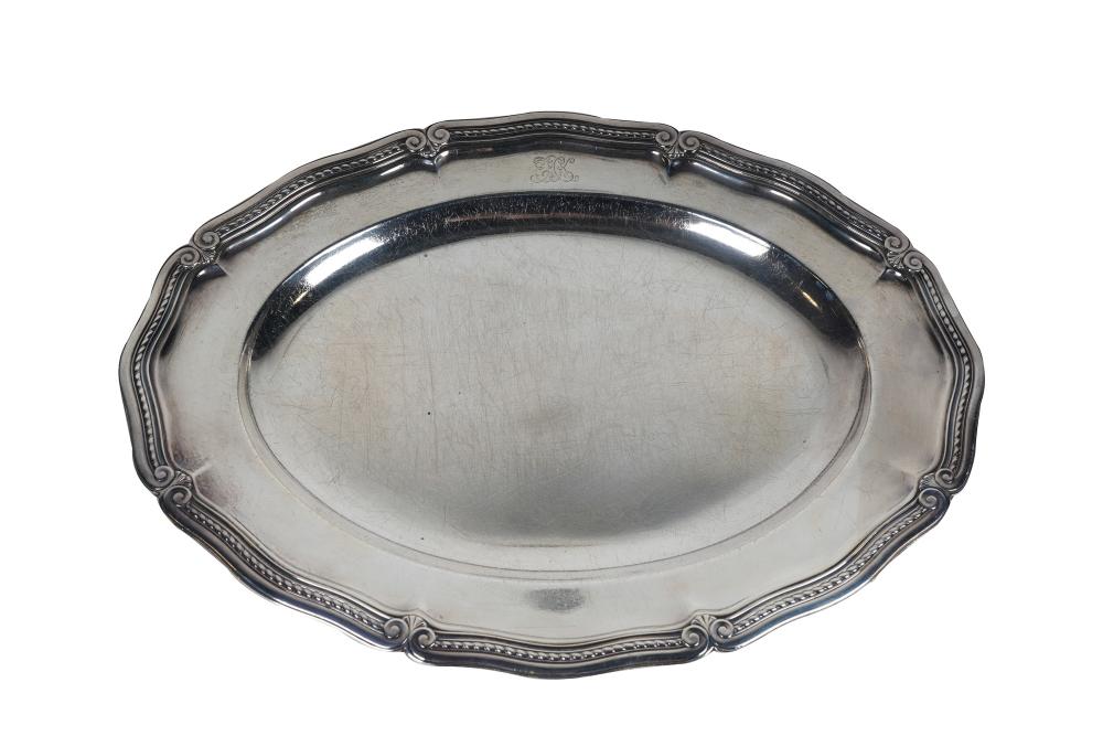 TIFFANY & CO. STERLING PLATTERCirca