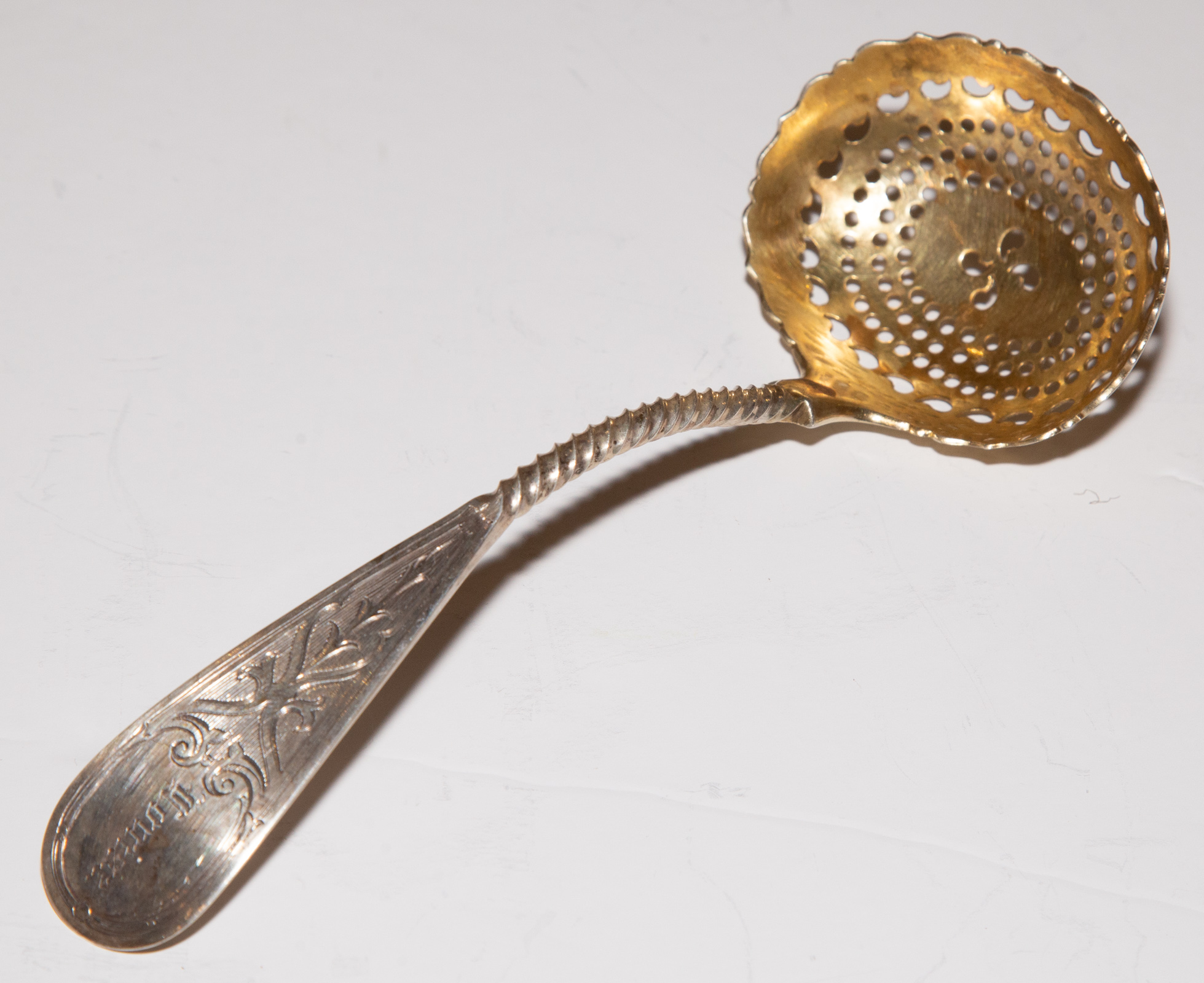 TIFFANY & CO. STERLING SUGAR SIFTER