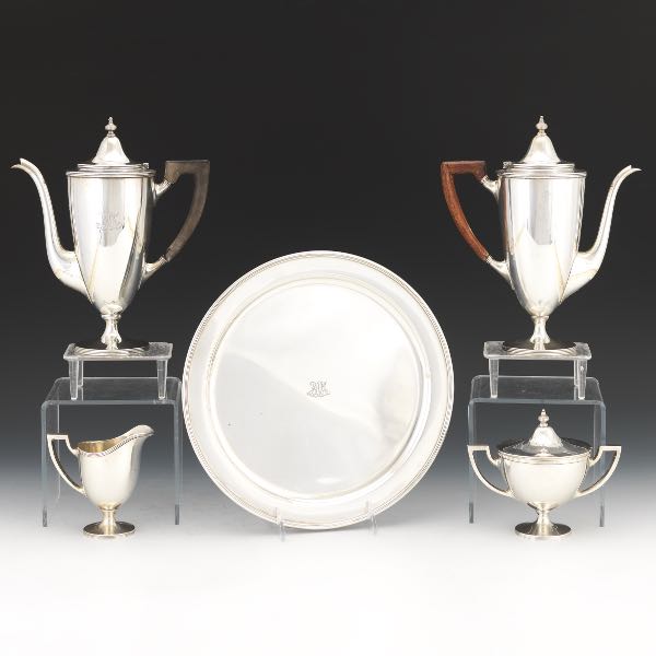 TIFFANY & CO. STERLING TEA AND