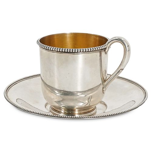 TIFFANY & CO. STERLING TEA CUP &