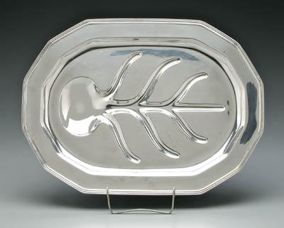Tiffany & Co. sterling tray, well