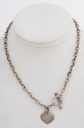 TIFFANY & CO STYLE SILVER HEAR