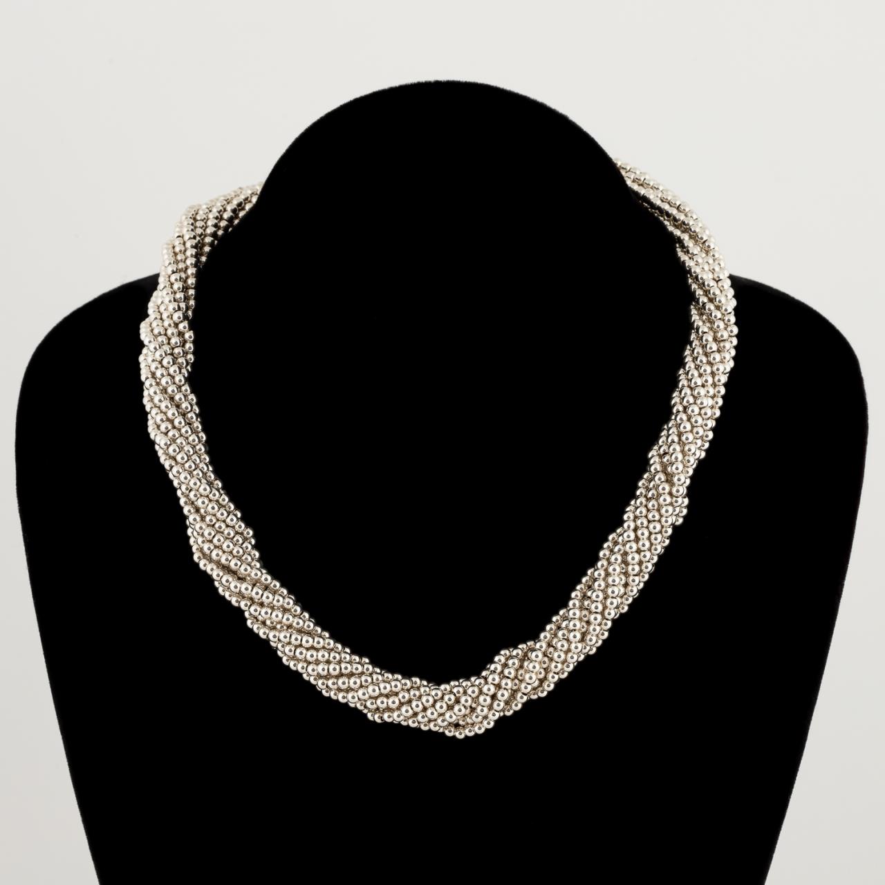 TIFFANY & CO. TORSADE BEAD STERLING
