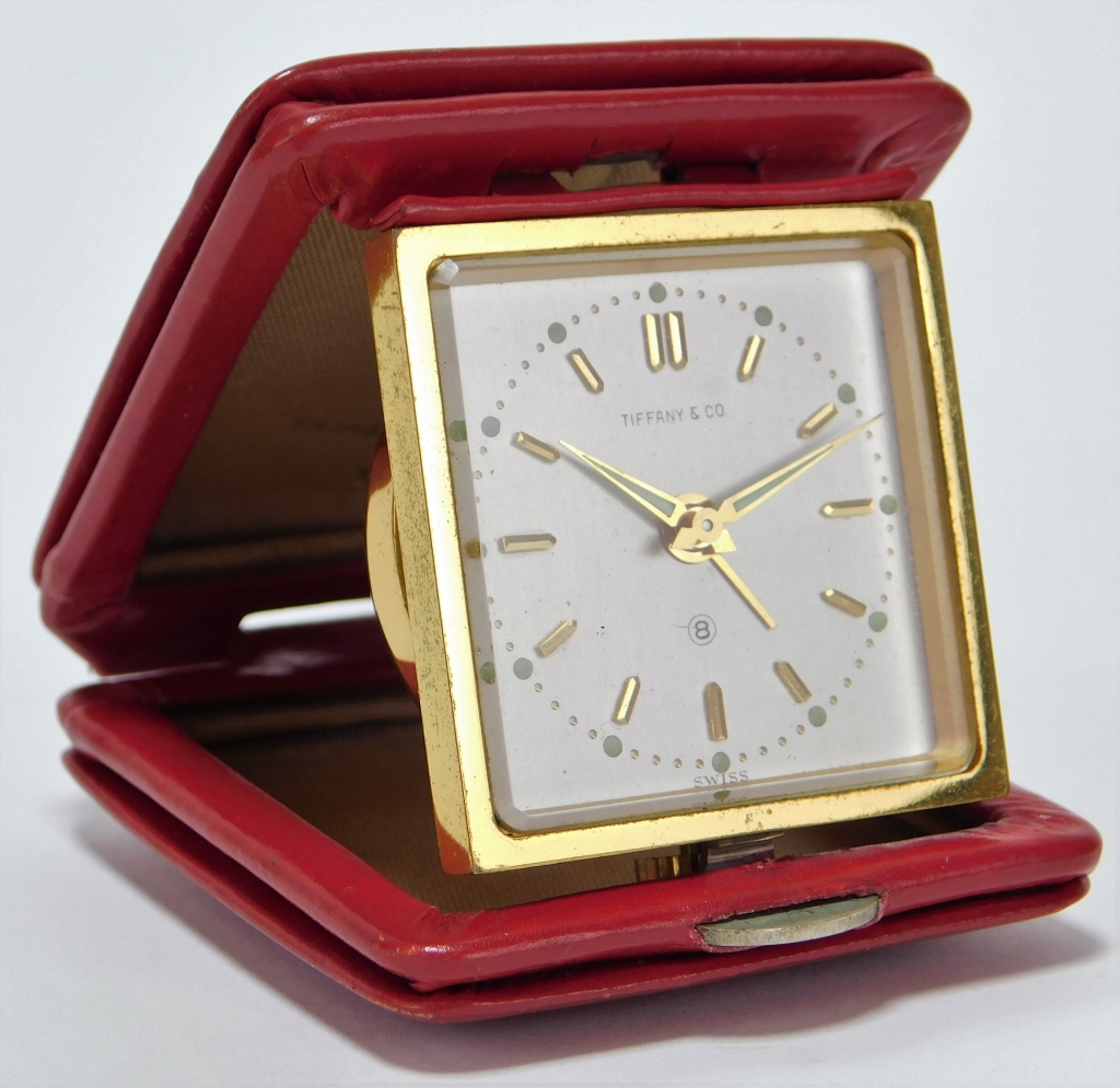 TIFFANY & CO. TRAVEL CLOCK New