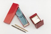 TIFFANY & CO. TRAVEL CLOCK AND