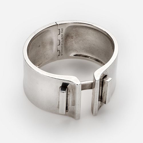 TIFFANY & CO WIDE T BAR CUFF BY