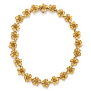TIFFANY & CO., YELLOW GOLD 'WILD