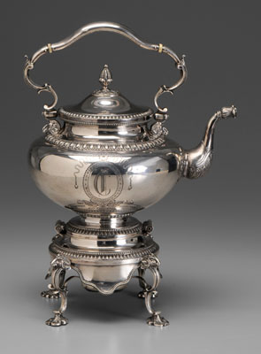 Tiffany coin silver hot water