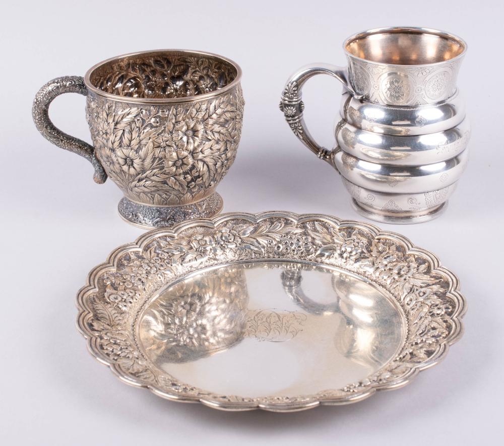 TIFFANY & CO.SILVER REPOUSSE CUP